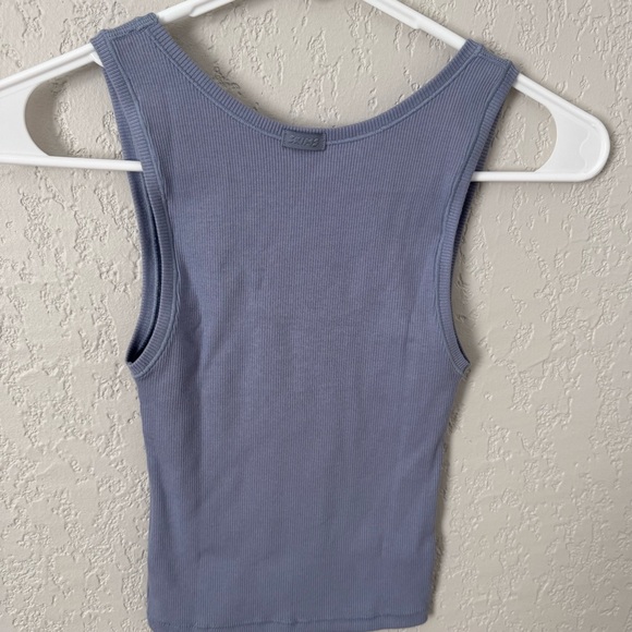 SKIMS Ribbed Pajama Set - Light Purple - Picture 4 of 5